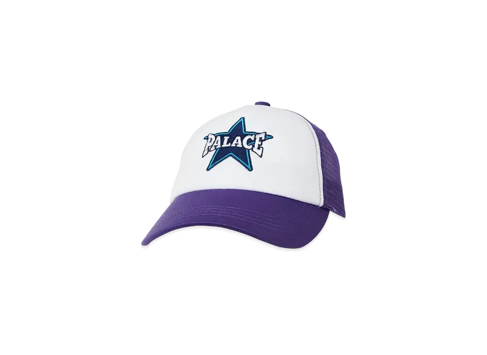 PALACE STAR LOGO TRUCKER "Purple"