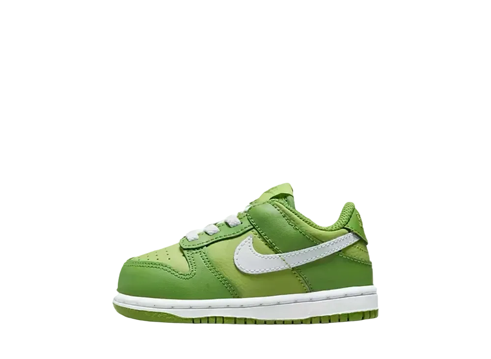 Nike TD Dunk Low "Chlorophyll/White/Vivid Green"