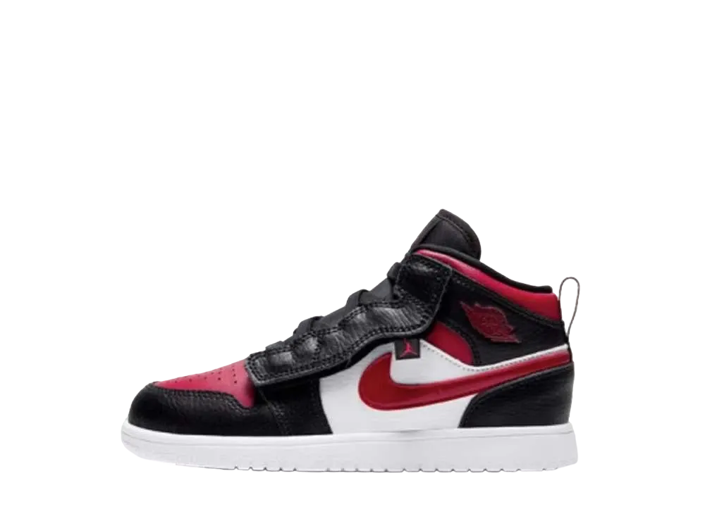 Nike PS Jordan 1 Mid ALT "Bred Toe"