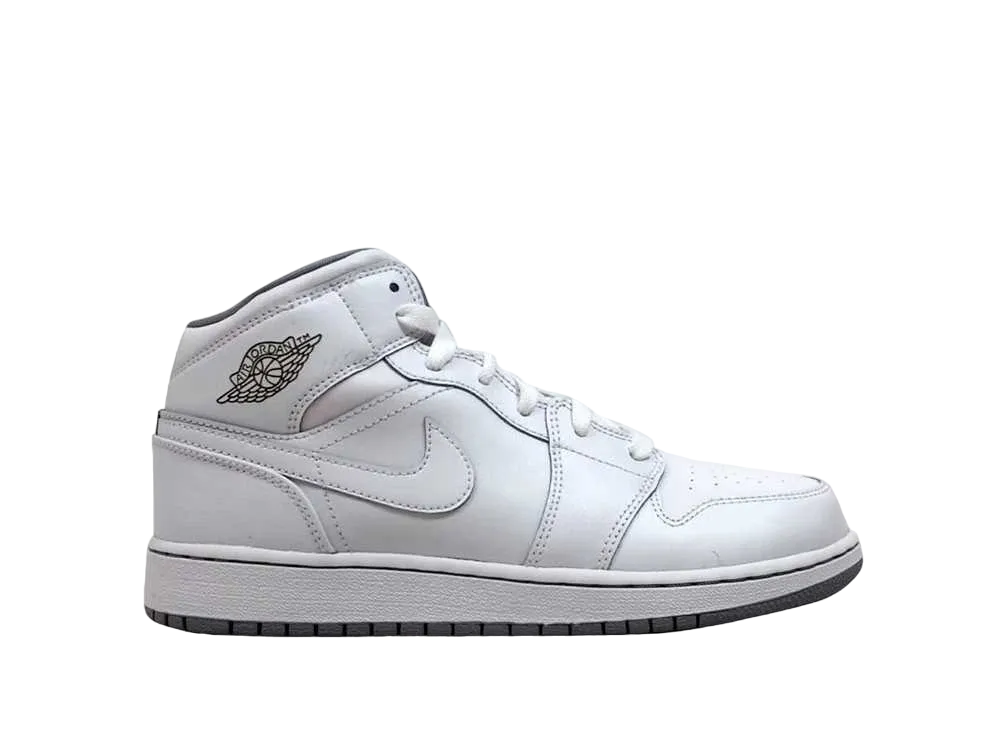ナイキ GS エアジョーダン1 ミッド "ホワイト"