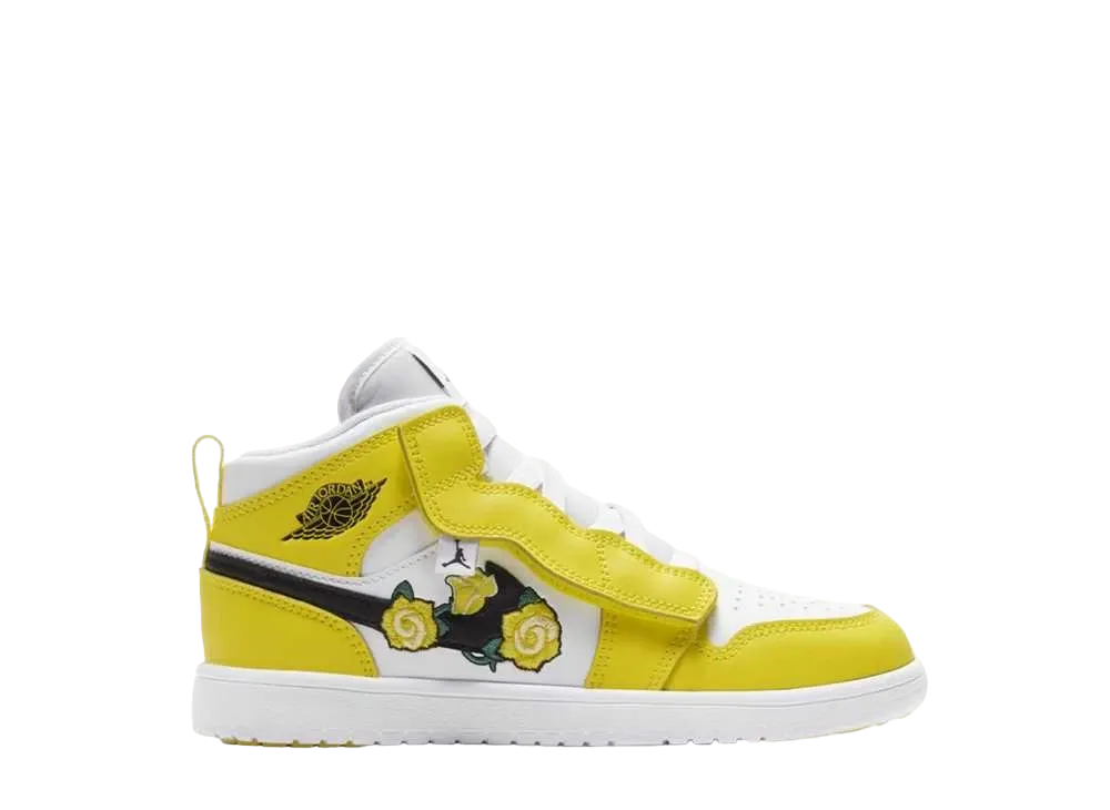ナイキ PS エアジョーダン1 ミッド ALT "ダイナミックイエロー"(キッズ)