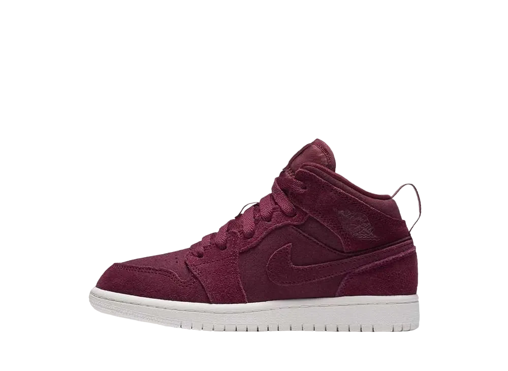 ナイキ PS エアジョーダン1 ミッド "ボルドー"(キッズ)