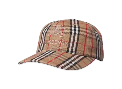 Supreme / Burberry Denim 6 Panel "Beige"