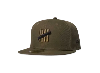 UNDEFEATED X NE STRIKE ICON FITTED - 90201 "Olive"