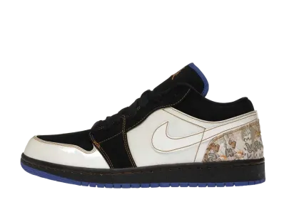 Nike Air Jordan 1 Phat Low "Black/Metallic"