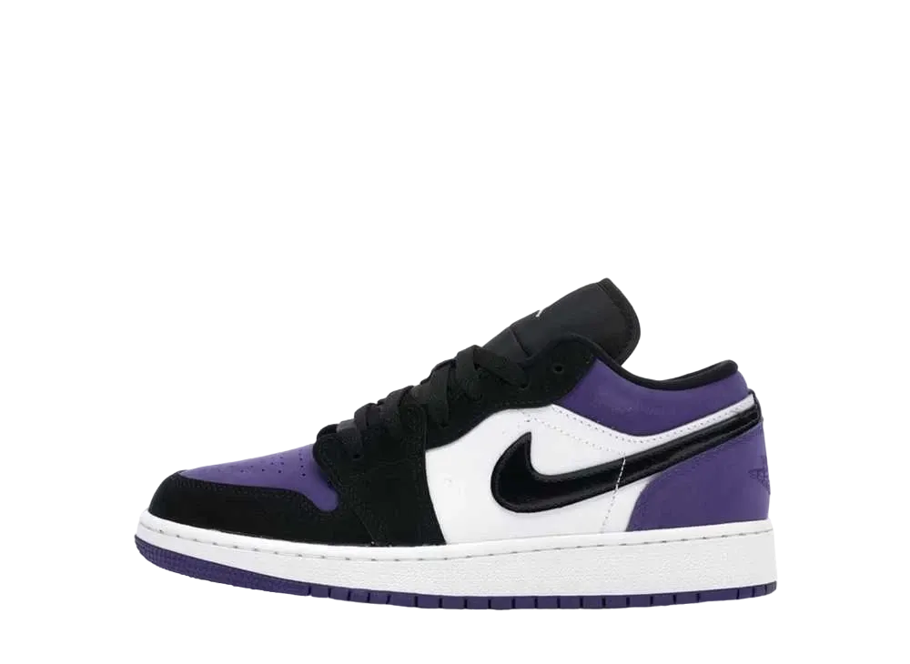 ナイキ GS エアジョーダン1 ロー "コート パープル"
