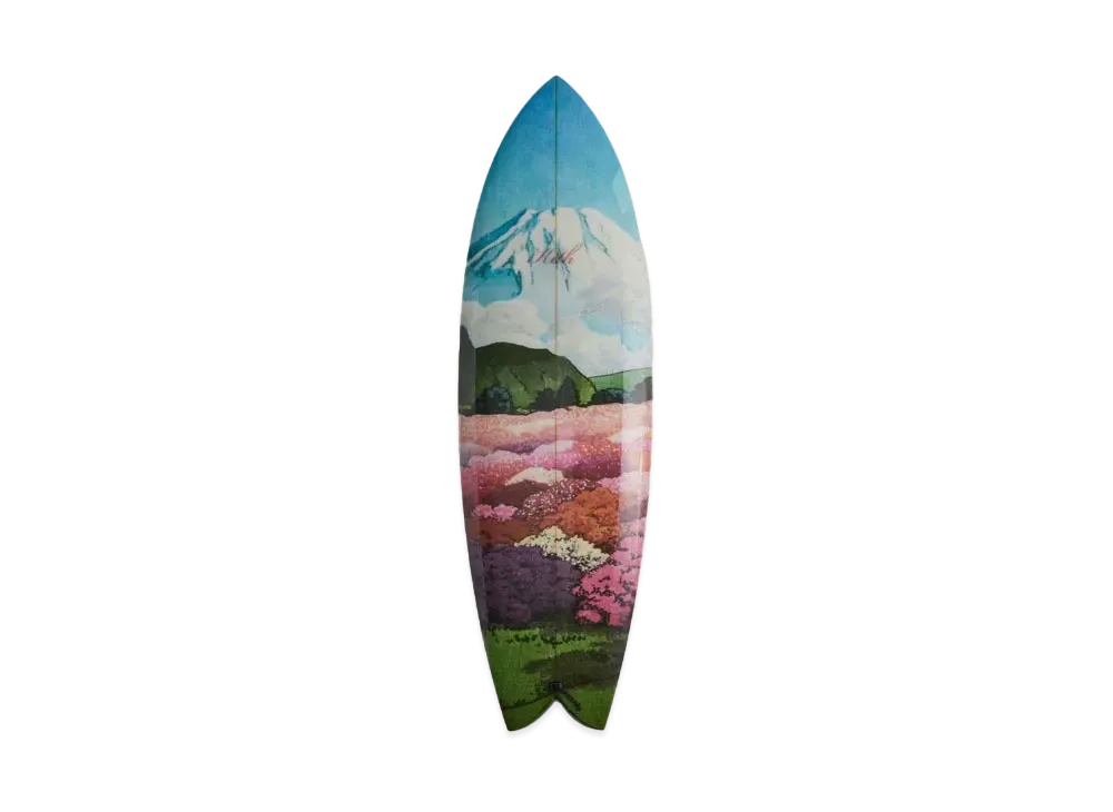 Kith x Haydenshapes Azalea Garden Twin Surfboard "Bloom"