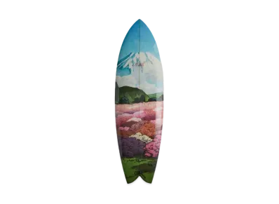 Kith x Haydenshapes Azalea Garden Twin Surfboard "Bloom"