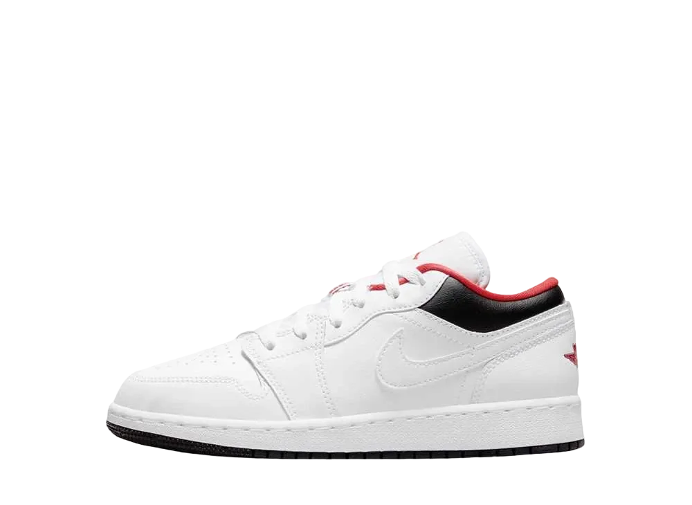 ナイキ GS エアジョーダン1 ロー "ホワイト ブラック インフラレッド"
