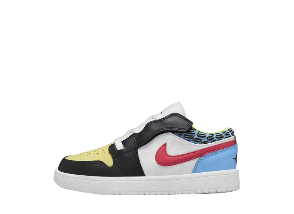 ナイキ PS エアジョーダン1 ロー "ファンキー パターンズ"(キッズ)