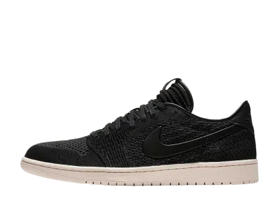 nike Air Jordan 1 Retro Low Flyknit "Black/Guava Ice"