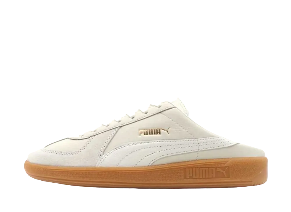 プーマ アーミー トレーナー ミュール "ウィスパー ホワイト/ウィスパー ホワイト/ガム"