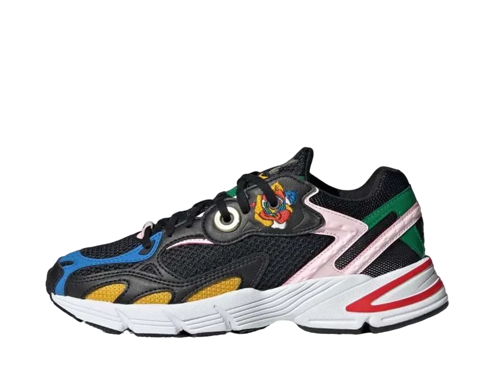 アディダス オリジナルス ウィメンズ アスター "コアブラック/グリーン/クリアピンク"