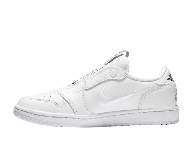 Nike Women's Air Jordan 1 Retro Low Slip "White Black"