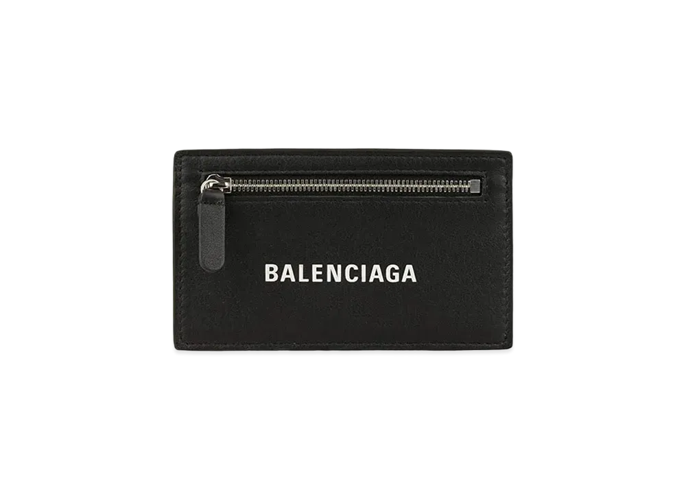 BALENCIAGA Everyday Long Card Holder "Black"