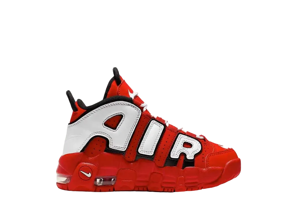Nike PS Air More Uptempo "University Red/Black/White"