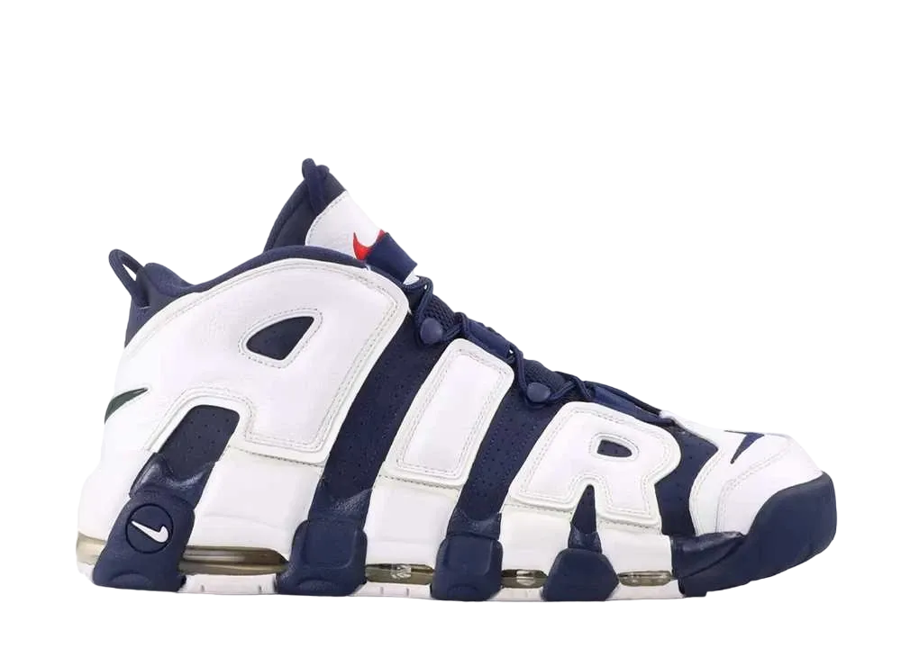 Nike Air More Uptempo HOH Olympic "Midnight Navy/White Sport Red"