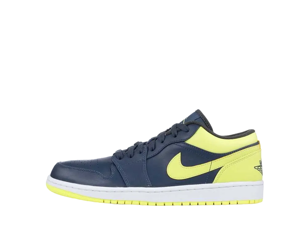 ナイキ エアジョーダン1 ロー "スクワドロン ブルー/エレクトリック イエロー"