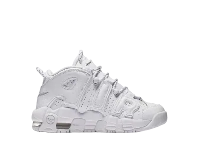 Nike GS Air More Uptempo "Triple White" (2017)