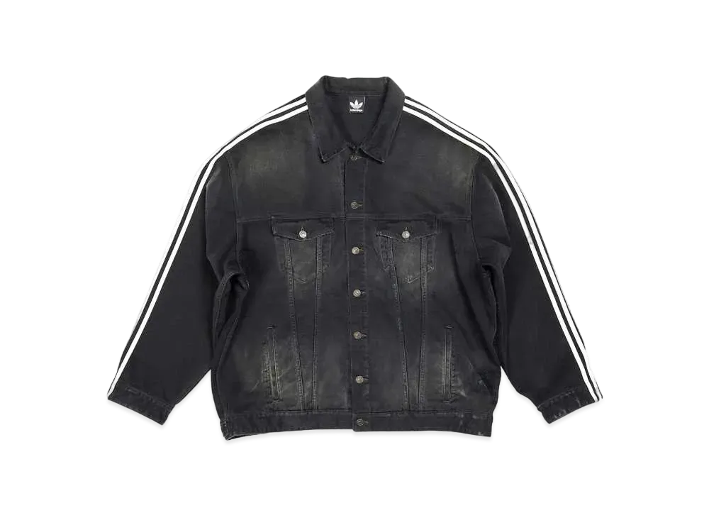adidas BALENCIAGA Men's Oversized Jacket "Black"