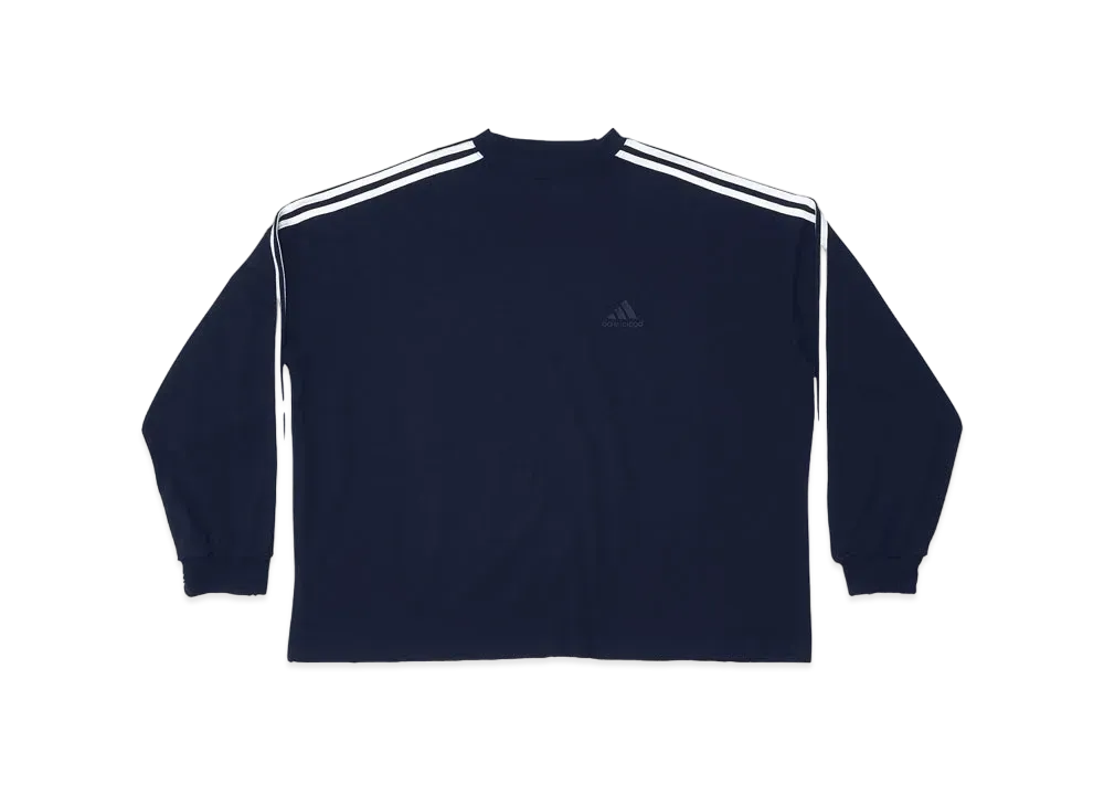 adidas BALENCIAGA Men's Long Sleeve T-Shirt "Navy"