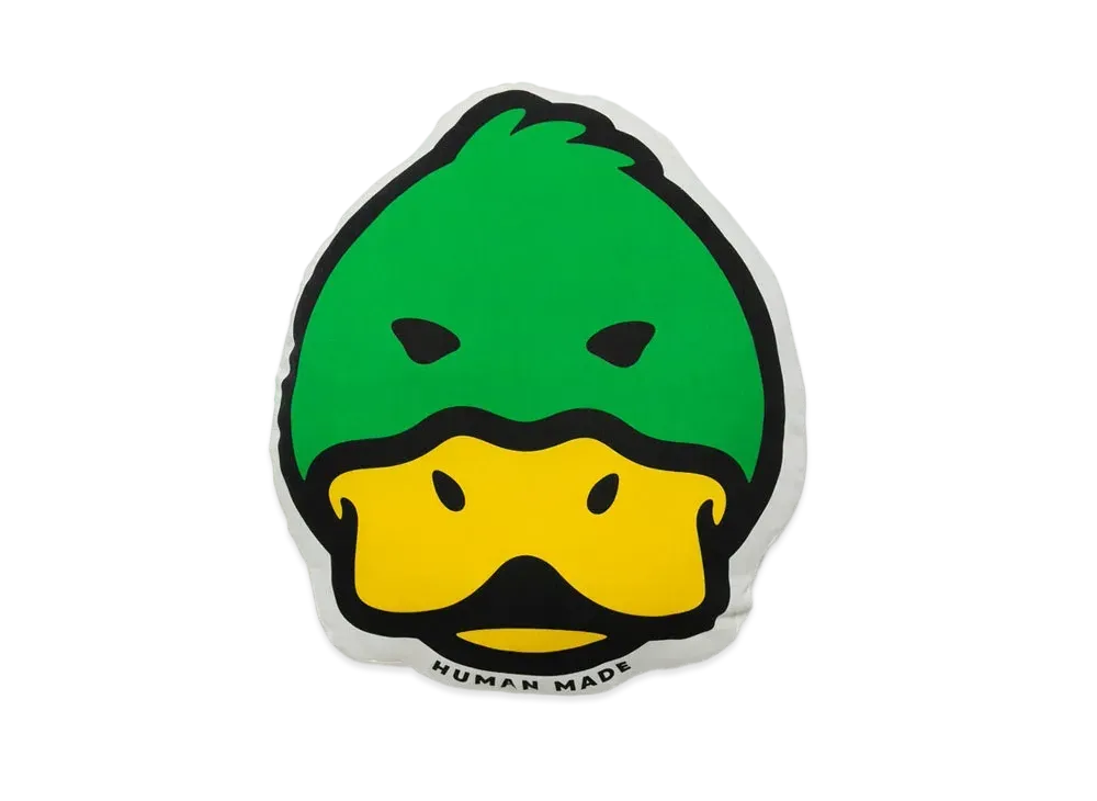 HUMAN MADE DUCK FACE CUSHION "Green"