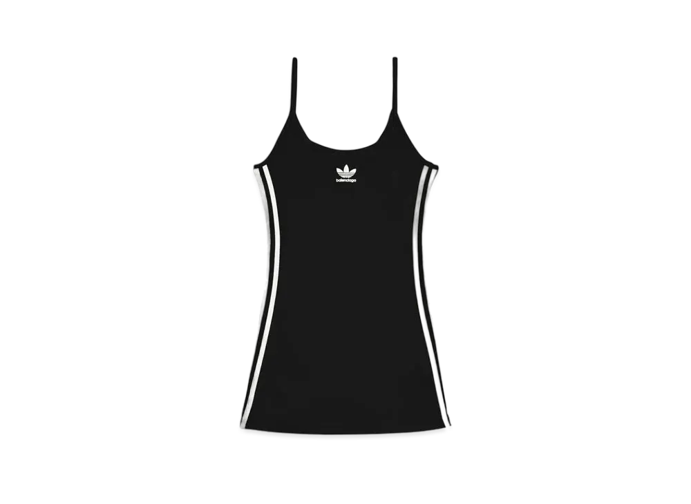 adidas BALENCIAGA Women's Strap Mini Dress "Black"