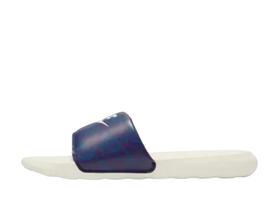 Nike Victori One Slide Print "White/Blue"