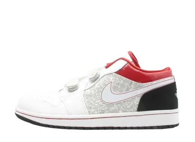 Nike Air Jordan 1 Retro Low Velcro "White/Varsity Red"