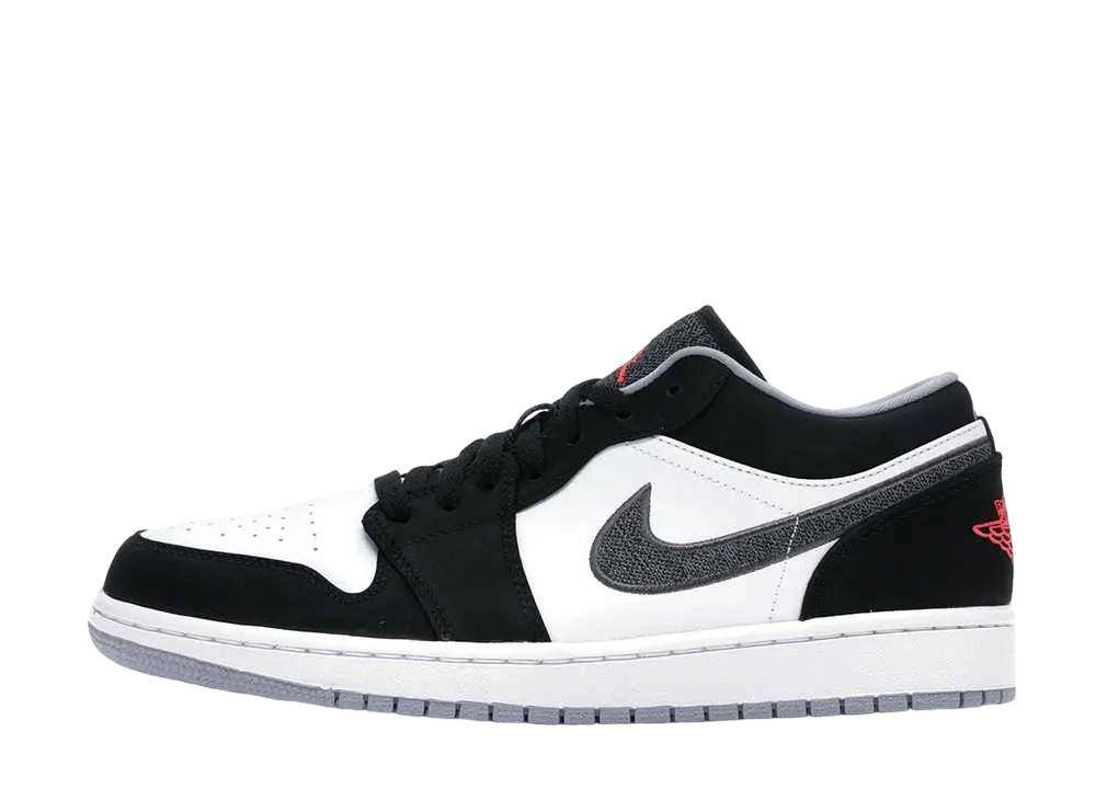 Nike Air Jordan 1 Low "Black/White Wolf Grey Infrared 23"