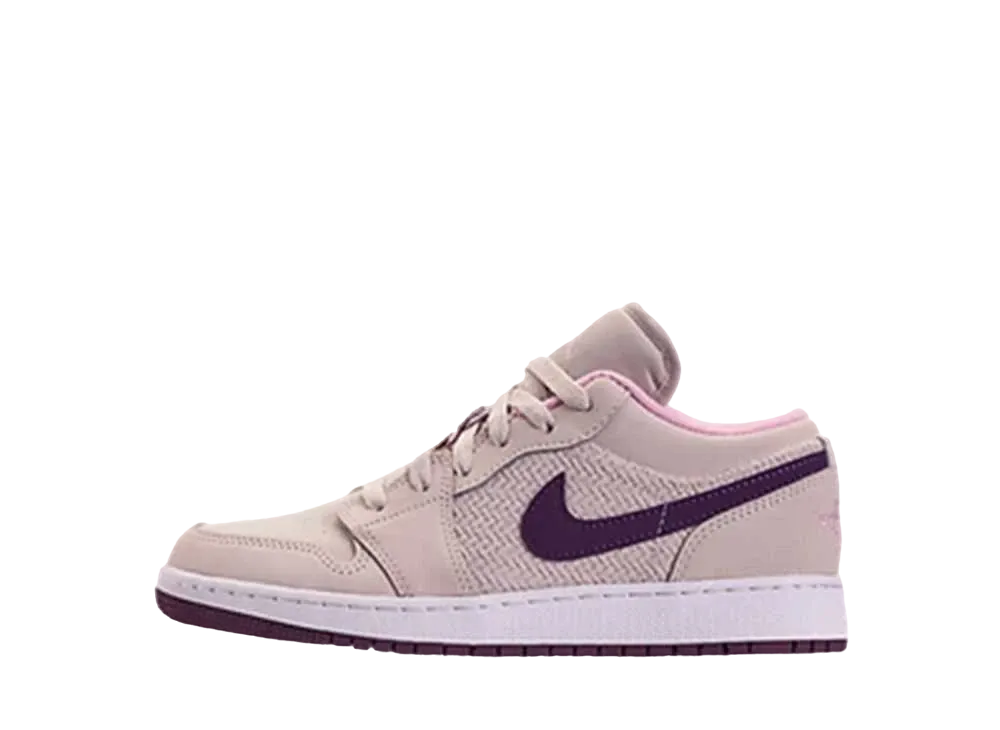 ナイキ GS エアジョーダン1 ロー "ナイト パープル プロ パープル"