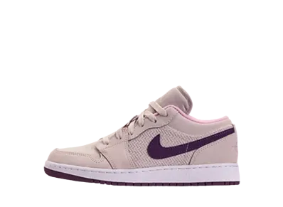 Nike GS Air Jordan 1 Low "Night Purple Pro Purple"