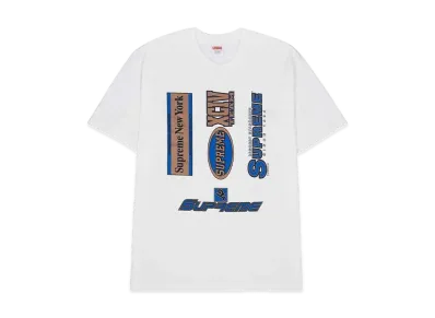 Supreme Multi Logos Tee "White"