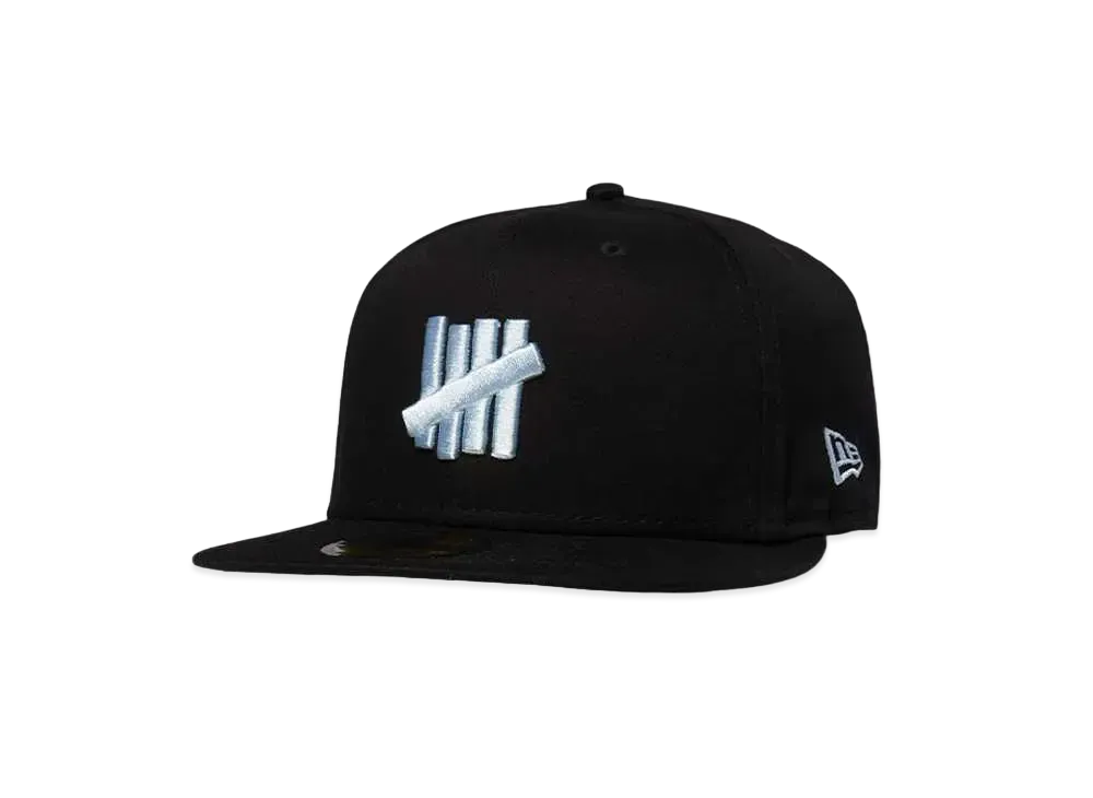UNDEFEATED X NE ICON FITTED - 90219 "Black"