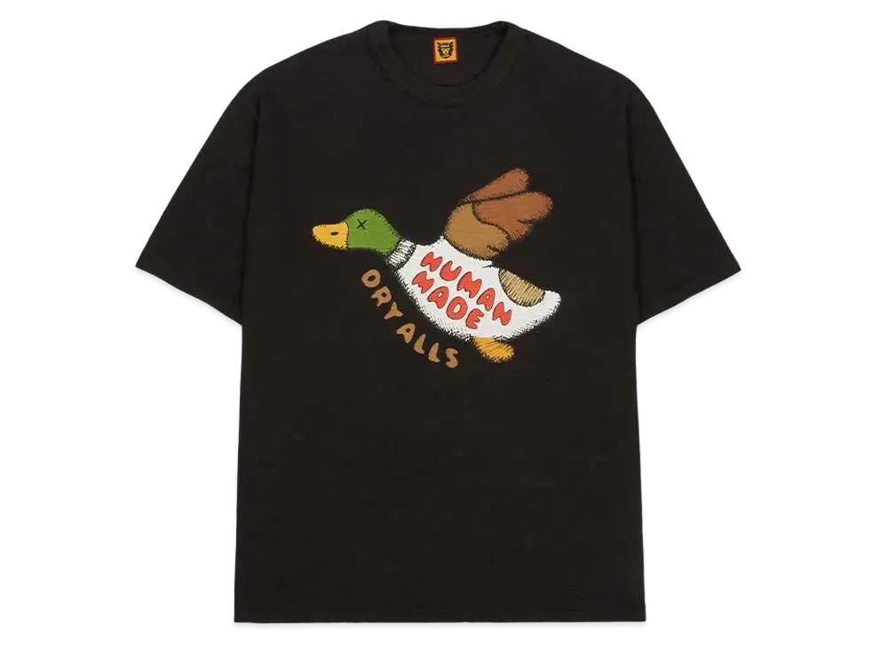 HUMAN MADE x KAWS T-Shirt #2 "Black"