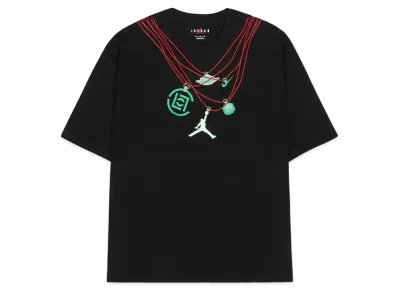 Jordan x Clot Short Sleeve T-shirt "Black"
