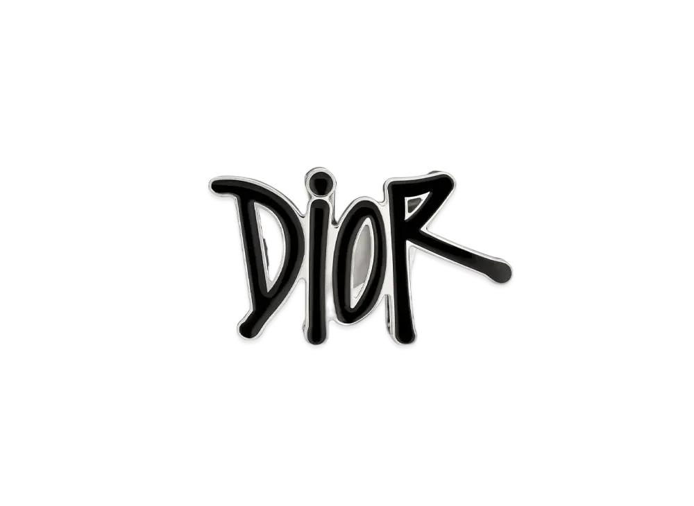 Dior x Shawn Stussy Belt Buckle 35mm "Black"