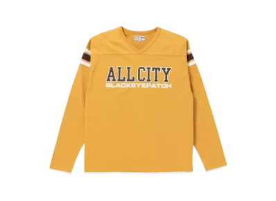 BlackEyePatch All City Football Heavy-Weight Tee "Mustard"