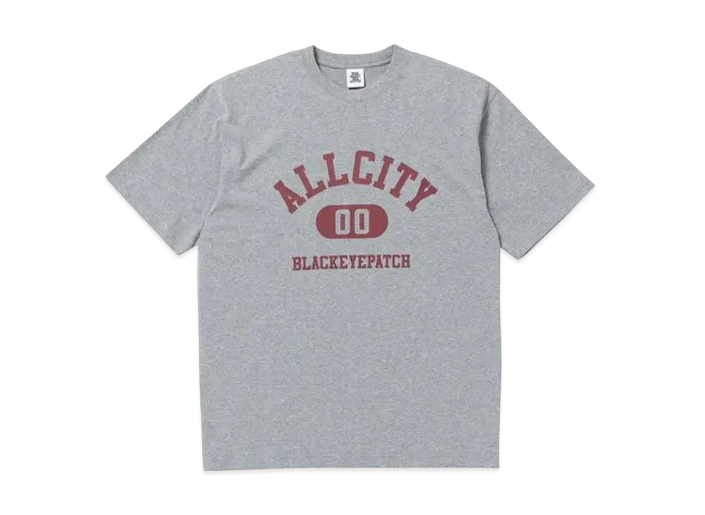 BlackEyePatch All City College Tee "H.Gray"
