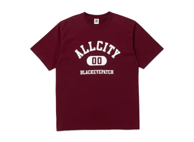 BlackEyePatch All City College Tee "Burgundy"