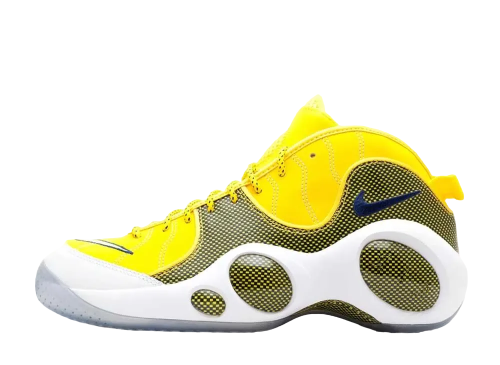 ナイキ エアズーム フライト 95 ジェイソン キッド "ツアー イエロー/ミッド ネイビー ホワイト"
