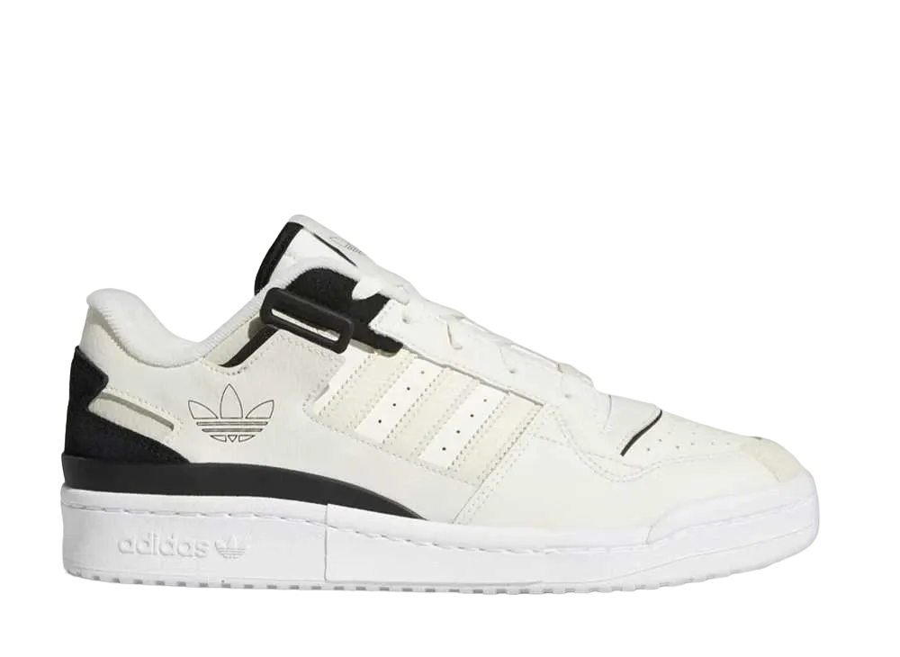 アディダス フォーラム エクジビット ロー "クリーム ホワイト ブラック"