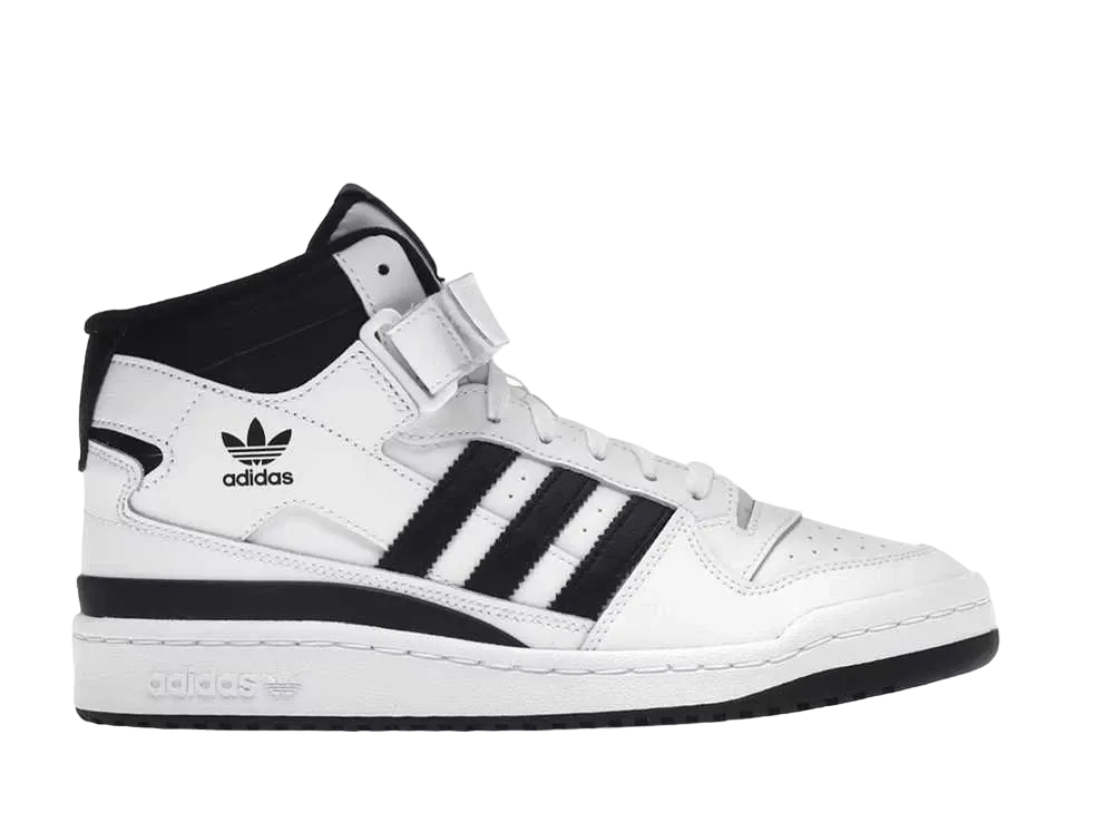 アディダス フォーラム ミッド "ホワイト ブラック"
