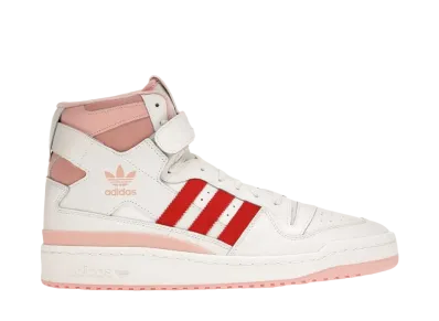adidas Forum 84 Hi "Off White/Glow Pink/Vivid Red