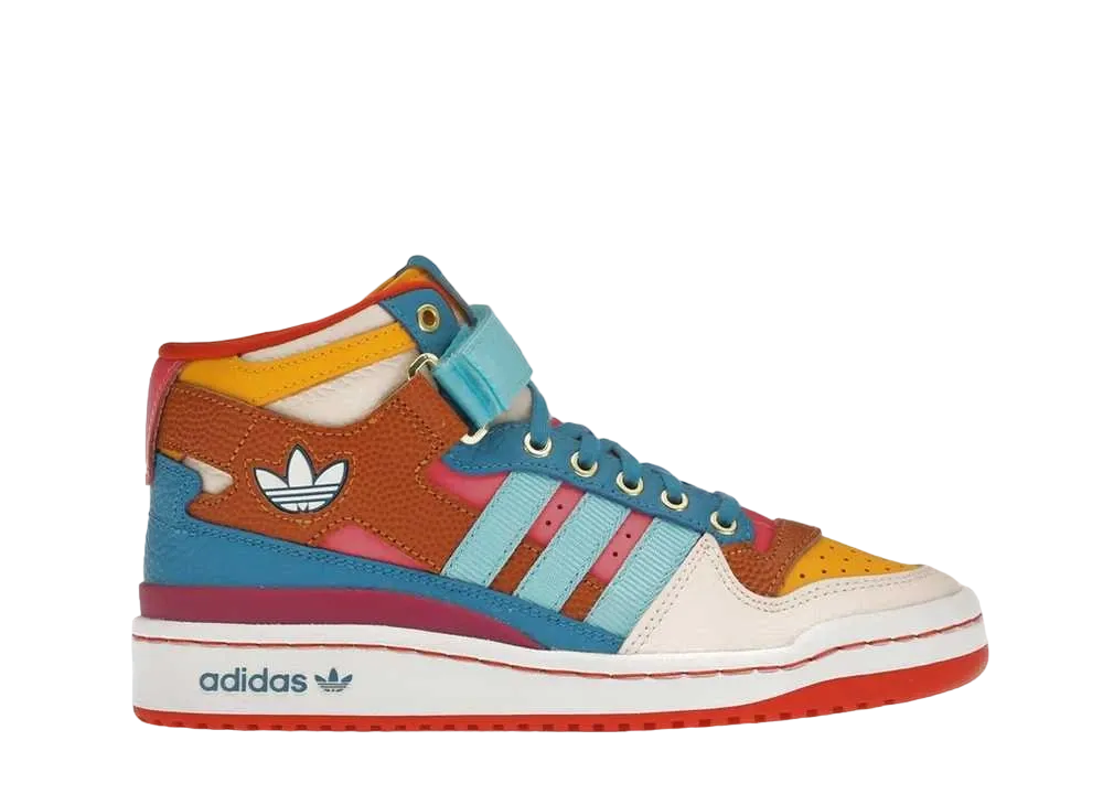 アディダス ウィメンズ フォーラム ミッド S.E.E.D. "チーム カレッジ ゴールド/ピンク ティント"