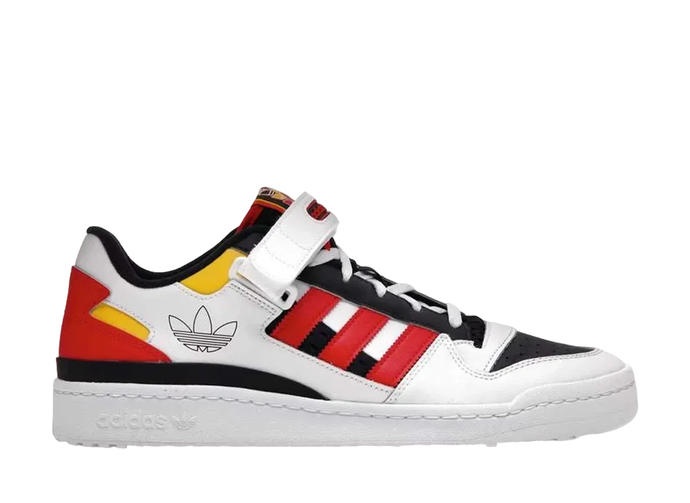 アディダス フォーラム ロー "レジェンド インク レッド"