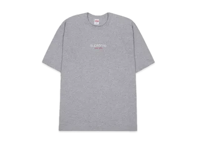 Supreme Classic Logo Tee "Heather Grey"