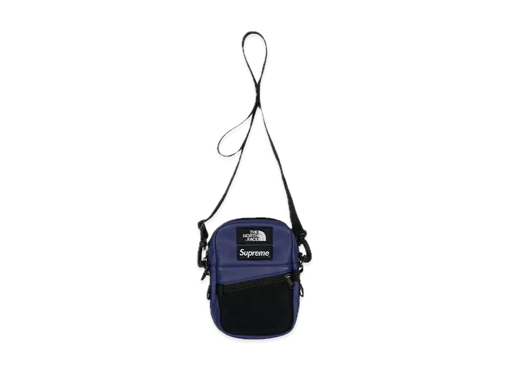 Supreme / The North Face® Leather Shoulder Bag "Purple"