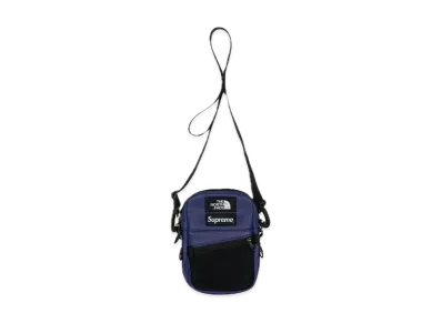 Supreme x The North Face Leather Shoulder Bag "Purple"
