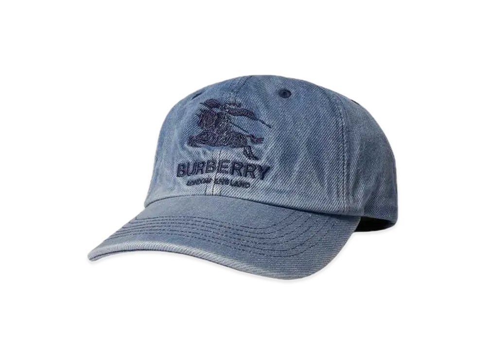 Supreme / Burberry Denim 6 Panel "Blue"